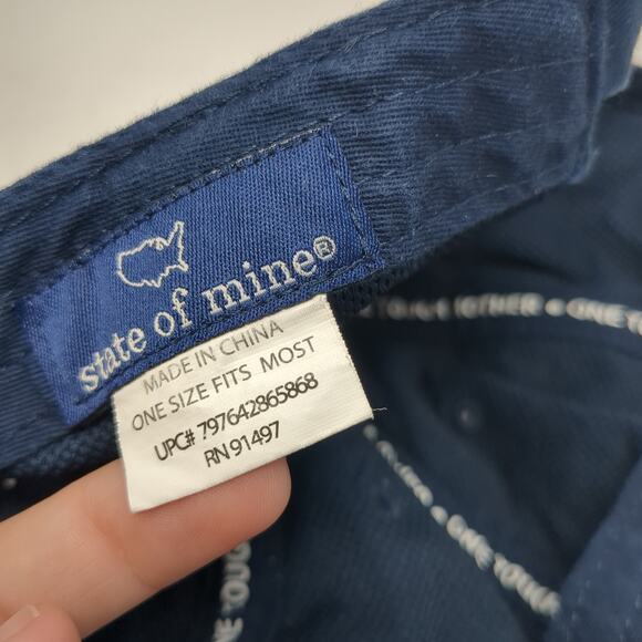 Mom Life One Tough Mother Baseball Cap Blue One Size Adjustable State Of Mine - Picture 9 of 9